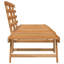 Tonasket Solid Wood Acacia Outdoor Bench