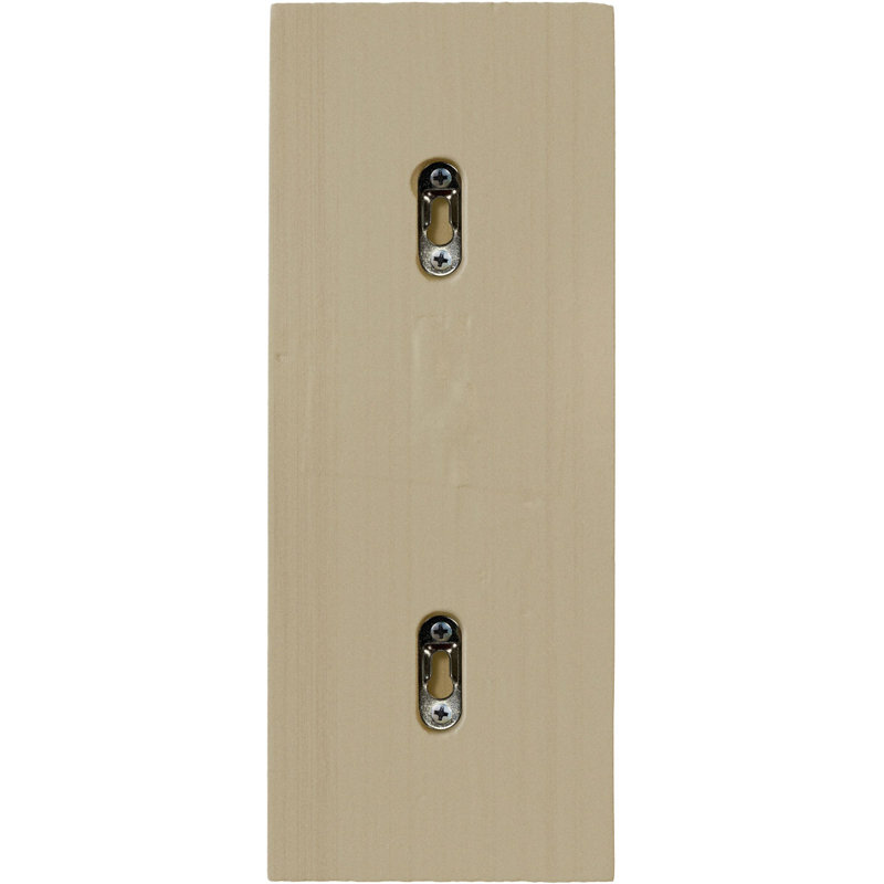 Corbeau en bois Diane, H 12 po x l 4,75 po x P 6 po, Hévéa