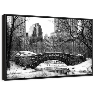 " Central Park BW Wall Art "