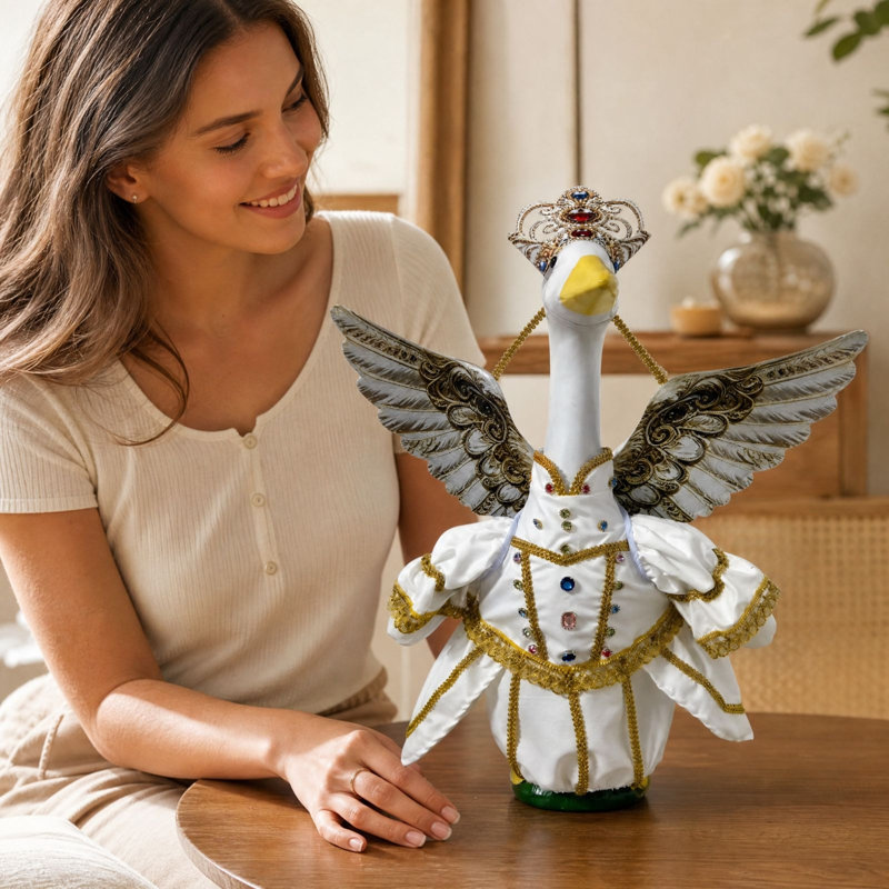 Coffret-cadeau en papier décoratif thématique, ornement de patio festif, vêtements à porter et à enlever, accessoires de décoration de jardin extérieur, accessoires de déguisement festifs