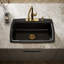 Cape Dory® 33" L x 22" W x 9-5/8" Top-Mount Single-Bowl Kitchen Sink-10951908-19195723