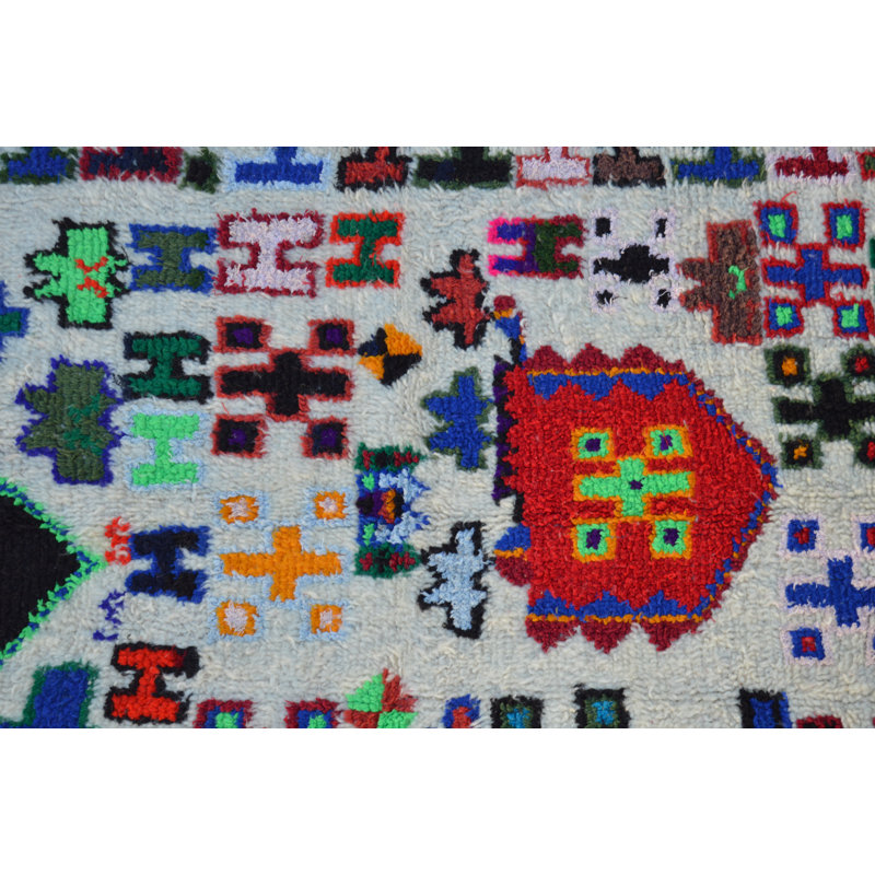 Tapis unique 3 pi 6 po x 7 pi 3 po années 1990