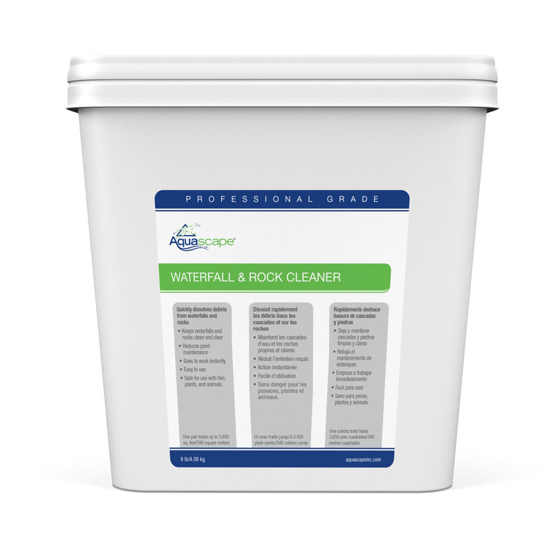Nettoyant cascade et roche de qualité entrepreneur