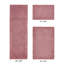 Ensemble de tapis pour salle de bain réversible 100% coton 2370 g / m² Merkel - ultra doux, très absorbant, lavable à la machine, certifié OEKO-TEX, idéal pour la douche, la baignoire et le meuble-lavabo, rose-1674952978-1675023343
