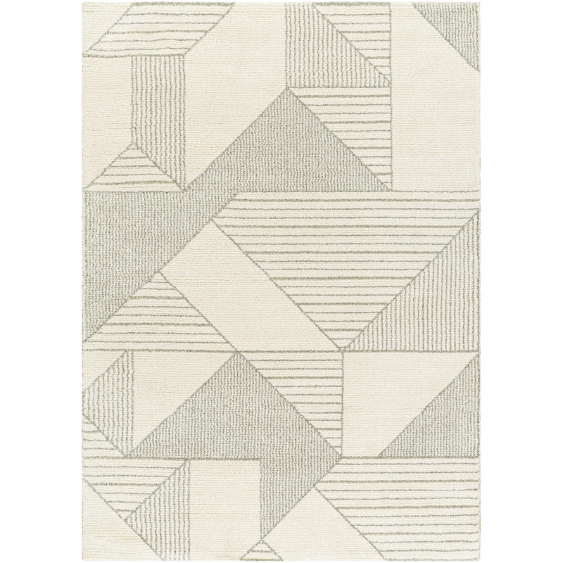 Geometric Indoor Rug, Rectangle 7'10" x 10'