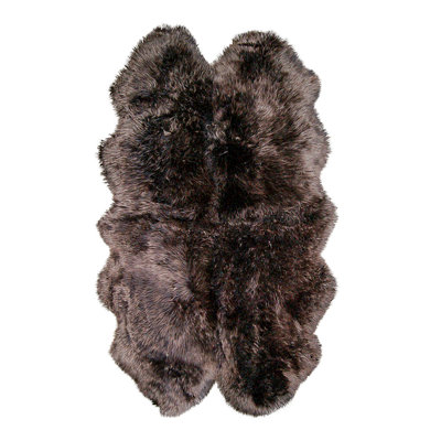 Chocolate Quattro Sheepskin - Area Rug