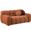 Applauded Brown Boucle 2 places, style de vie élégant et confortable 2 rencontre le goût des gens pour le confort