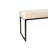 Upholstered Cowhide Bench