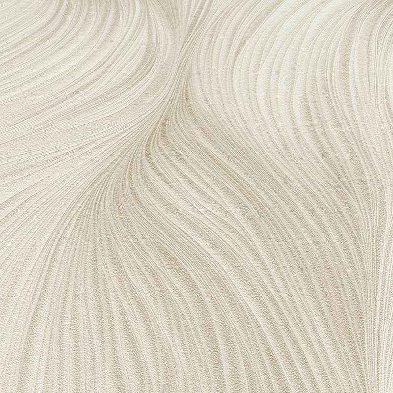 Waves of Wallpaper, Beige