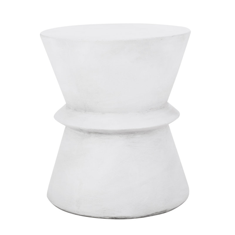 Outdoor Lightweight Concrete Side Table
