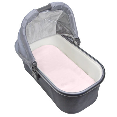 Solid Colour Cotton Bassinet Sheet