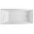 Levoir x 62.6'' Soaking Acrylic Bathtub