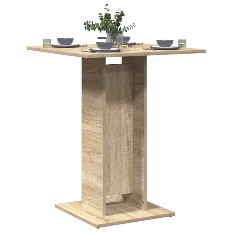 Anderw Square 60cm L x 60cm W Dining Table, Sonoma Oak