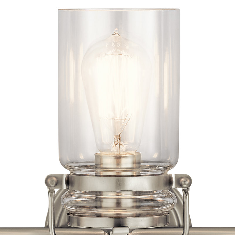 Winder 3 - Light Dimmable Vanity Light, Brushed Nickel
