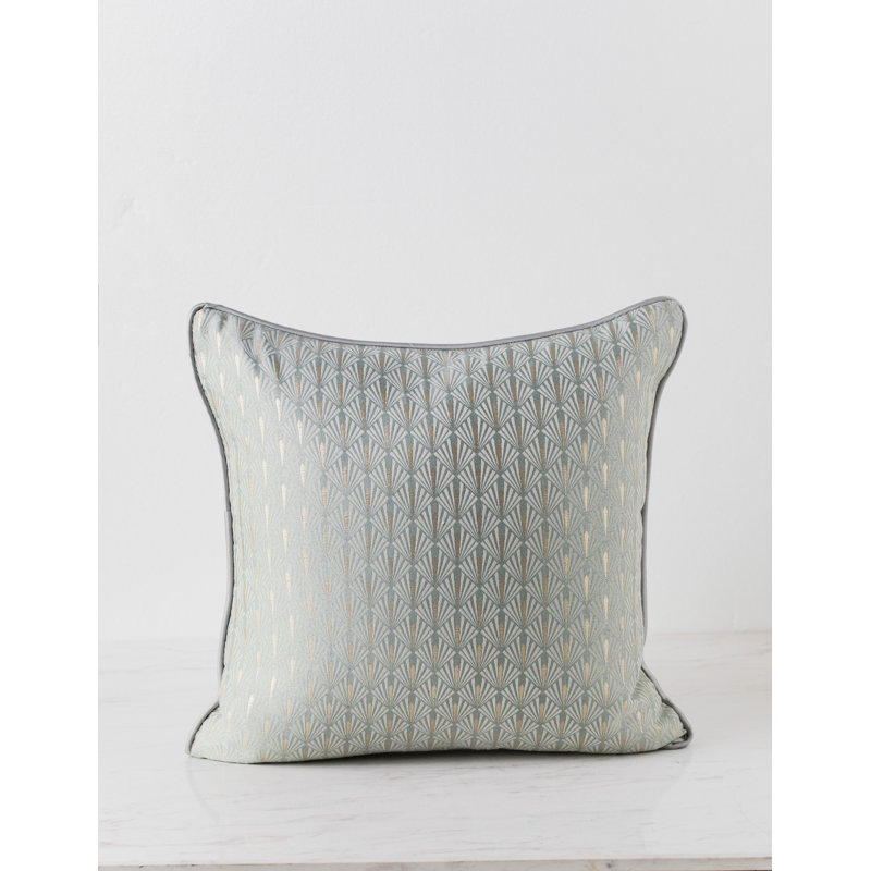 Housse de coussin carrée, Aqua