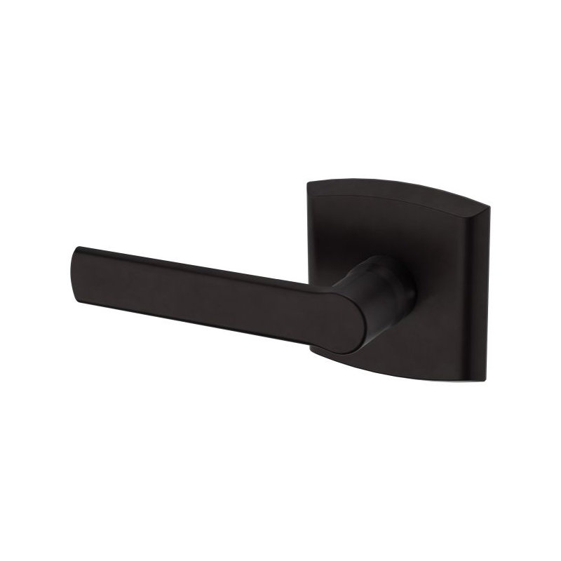 5485V Soho Single Dummy Door Lever with R026 Rose, Oil Rubbed Bronze, Left