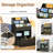 Kids Multi-Shelf Bookcase with Storage Drawer Playrooms-734279314