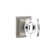 Privacy Windsor Crystal Knob with Wilshire Rose