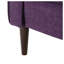 Fauteuil inclinable Mid-Century moderne en tissu mauve