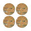 Exotix Pebble 4 Piece Vinyl Placemat Set-50817708