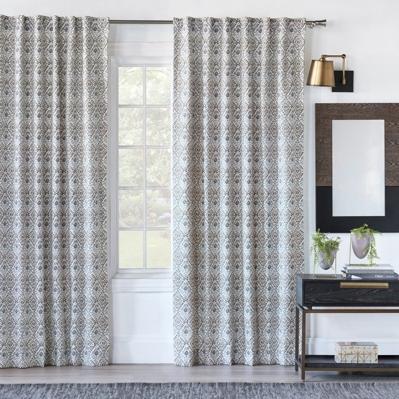 Bodie Room Darkening Curtain, 48" W x 108" L
