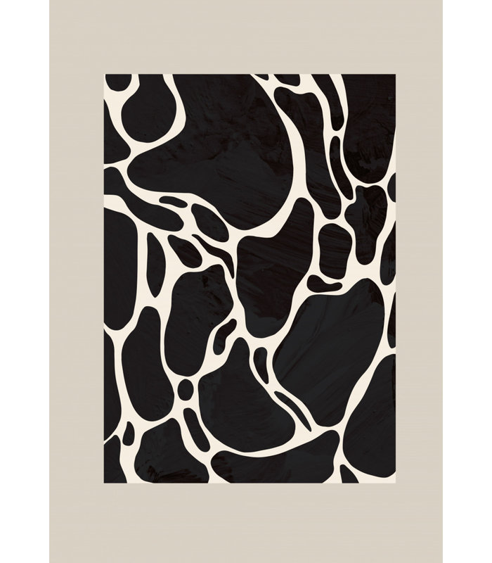 Giraffe Canvas Print, 121.92 cm H x 81.28 cm W, Sand