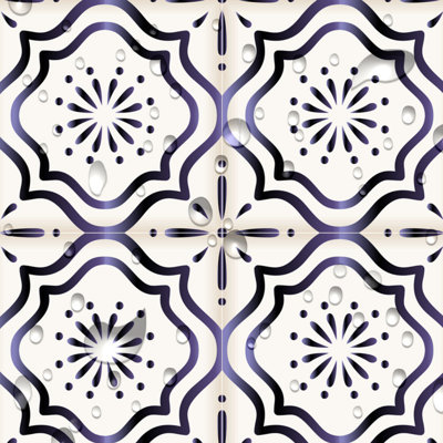7'' W x 7'' L Vinyl Peel and Stick Mosaic Tile