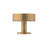 Radius 1-1/4 inch (32mm) Diameter Champagne Bronze Cabinet Knob-50304480