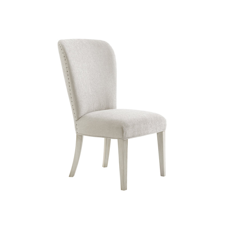 Chaise d'appoint rembourrée Oyster Bay Baxter, Gris