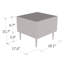 Ayan 15.7'' Tall 1 - Drawer Nightstand-277639439