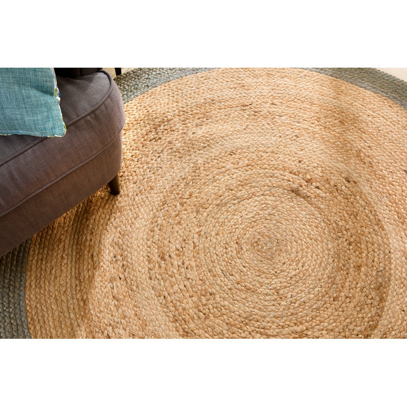 Dunecrest Jute / Sisal Braided Area Rug, Round 150cm
