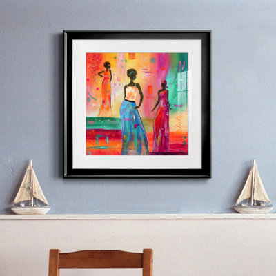 Strike a Pose II - peinture encadrée