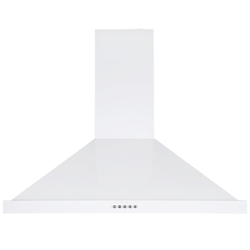 Ancona 30" Stainless Steel 280 CFM Convertible Wall Range Hood with Mesh Filter