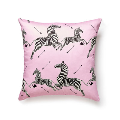 Zebras Square Pillow Cover & Insert