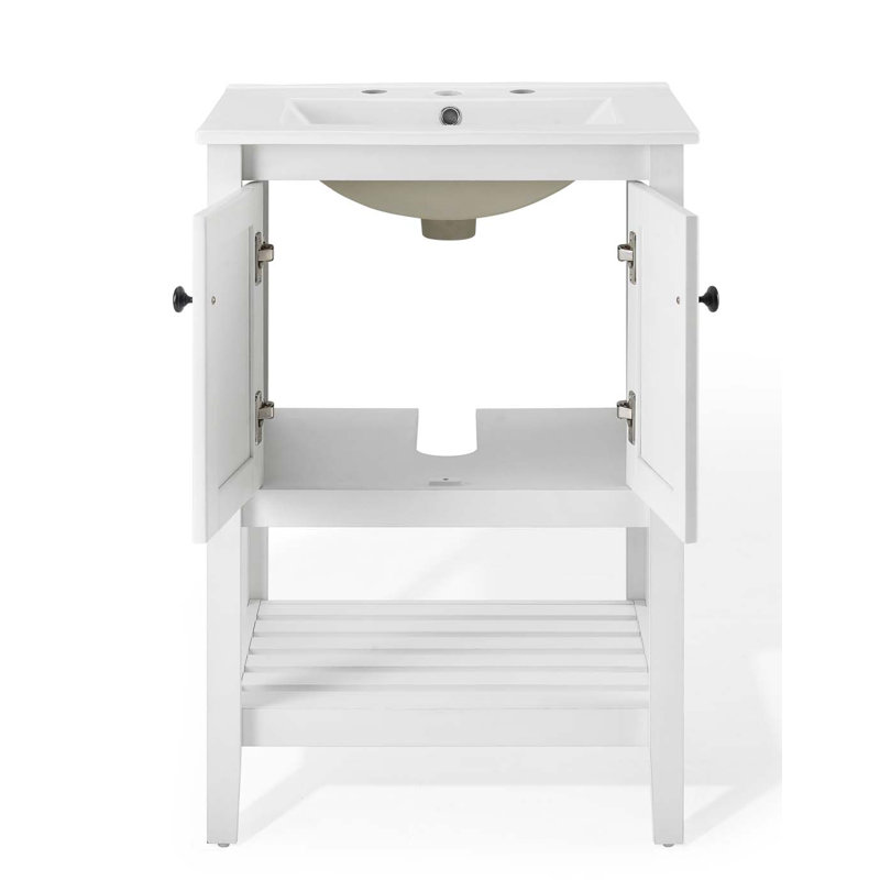 Meuble-lavabo 24 po Prestige, Blanc