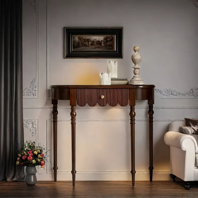 Armoire console en bois massif