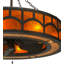 Mission Downrod Ceiling Fan