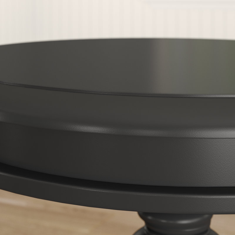 Table de bout à piédestal, Noir antique
