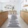 Ladetra Washable Striped Indoor Rug