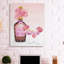 «Rose All Day» avec détails à pois roses par Ziwei Li - reproduction d'art-52746053-52746059