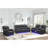 Challenger Modern Contemporary LED Power Recliner Chair Made With Wood And Metal Frame In Black-1438916469