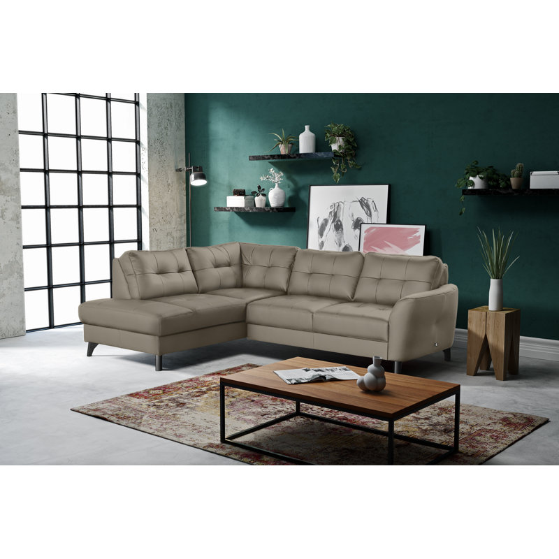Hunnewell Sleeper Corner Sofa, Left Hand Facing, Taupe