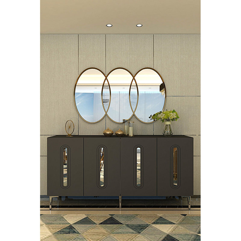 Console, Black/Silver