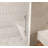 Delmar 56–60"Wx76"H Frameless Sliding Shower Door with 1/4" Tempered Glass & Explosion-Proof Film-123252993