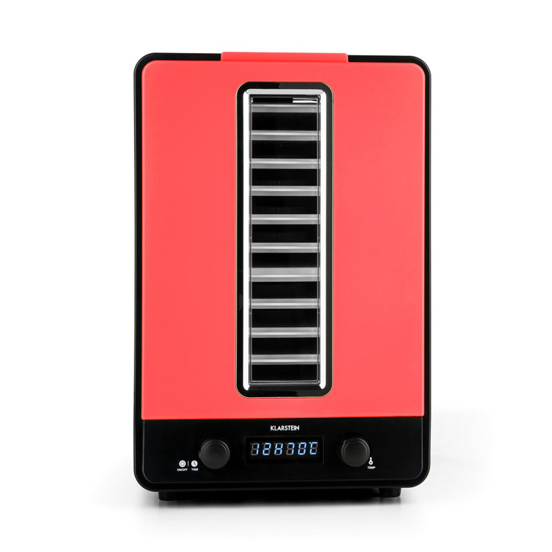 Klarstein 550W Food Dehydrator, Red