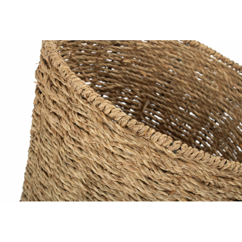 Seagrass Waste Paper Basket