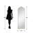 Alexiyah Arch Wood Mirror Ornate Full Length Accent Wall Mirror-1713074403-1685917097