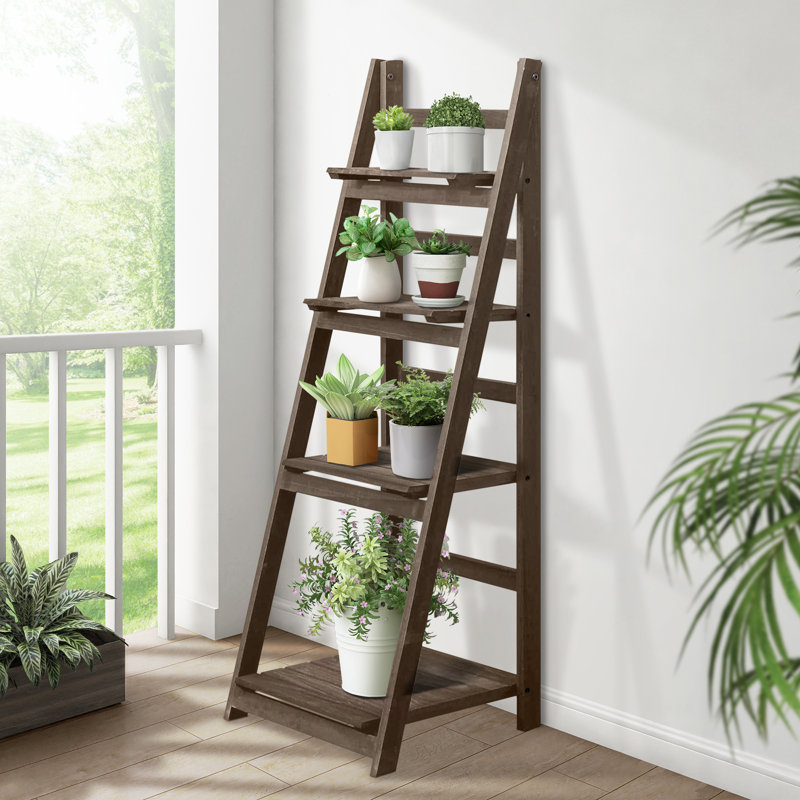 Ladder Bookcase, Brown