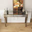 Ghita Antique Mirrored Console Table