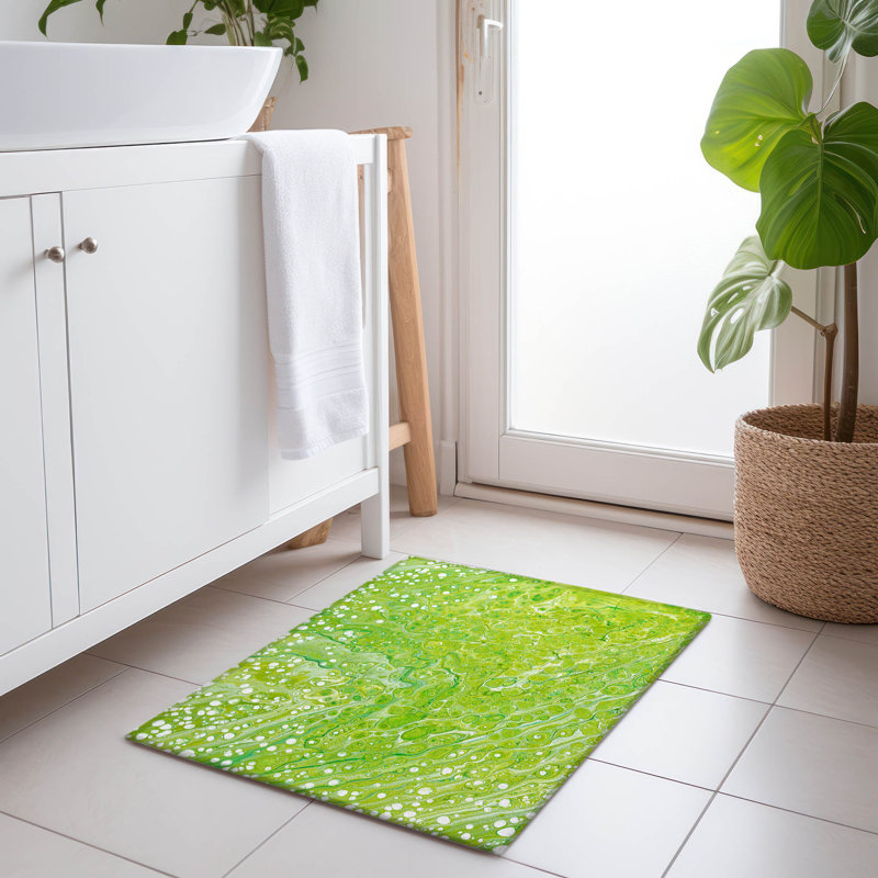 Tapis de qualité supérieure lavable à la machine Mayfield Clover, Rectangle de 10 pi x 14 pi